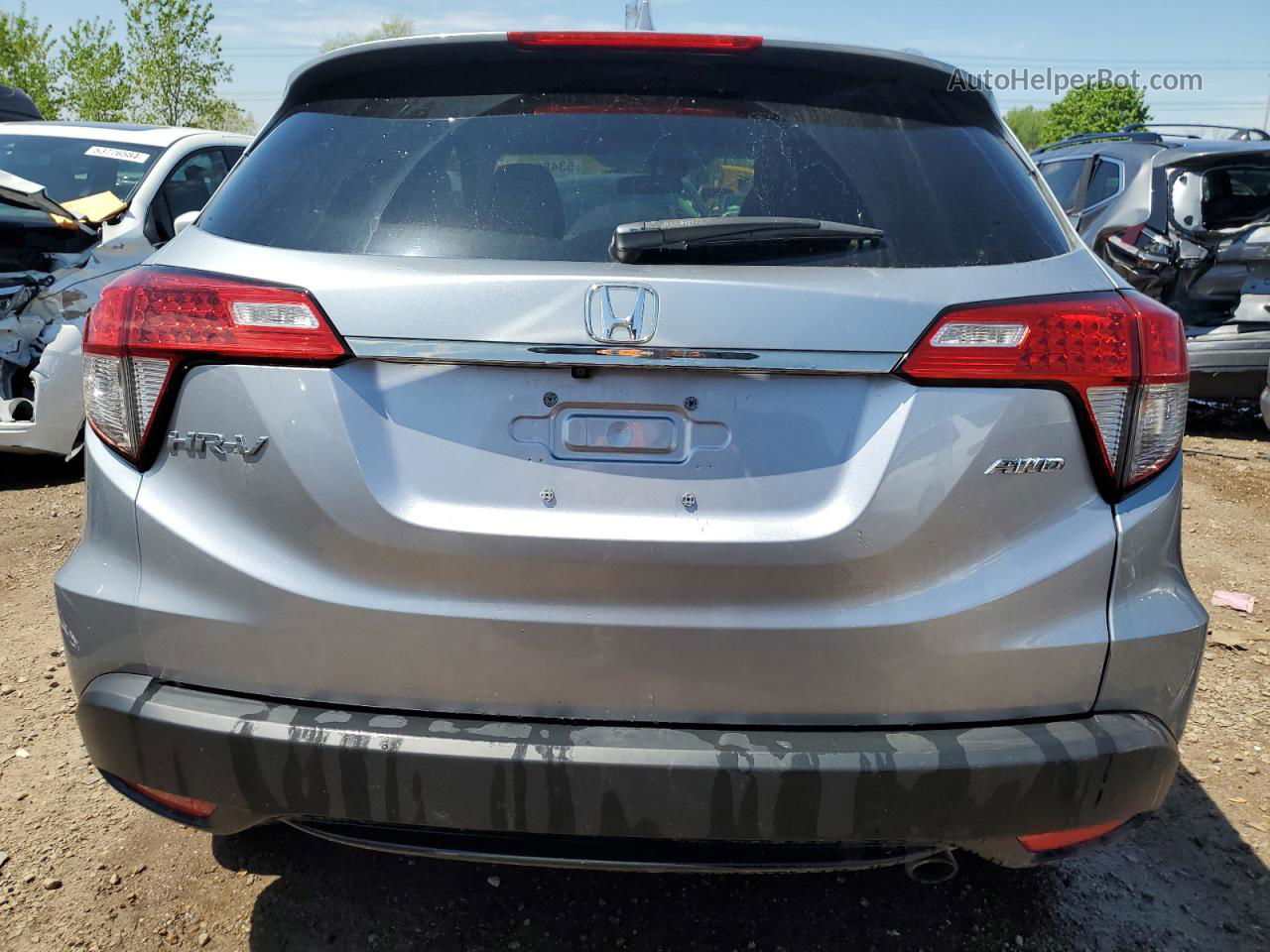 2019 Honda Hr-v Ex Silver vin: 3CZRU6H58KM718162