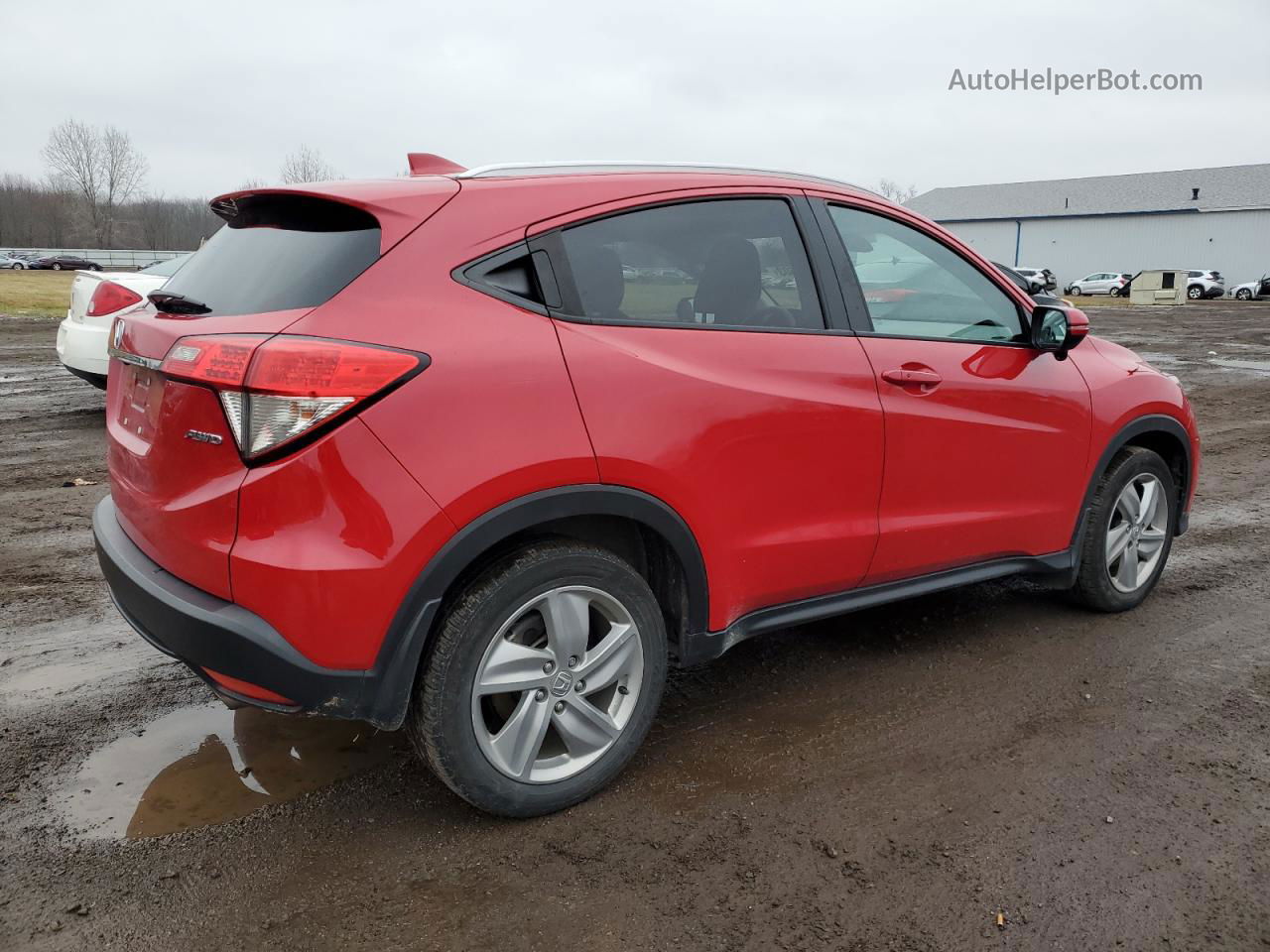 2019 Honda Hr-v Ex Red vin: 3CZRU6H58KM720655