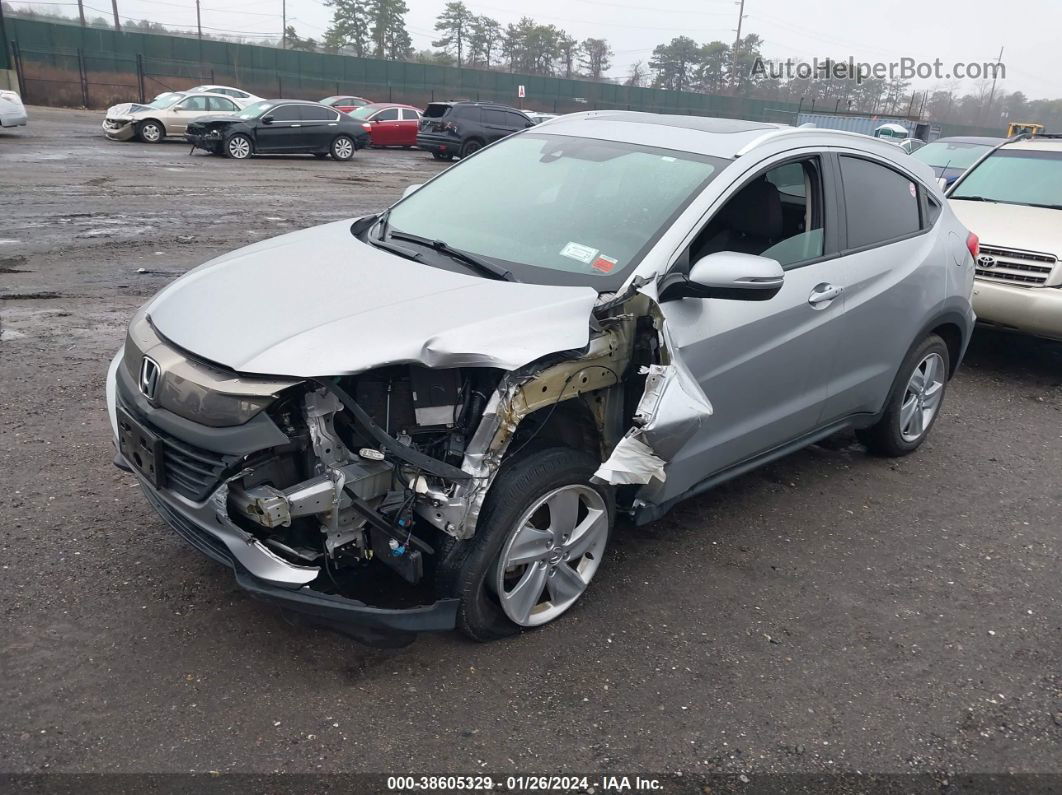 2019 Honda Hr-v Ex Silver vin: 3CZRU6H58KM726827