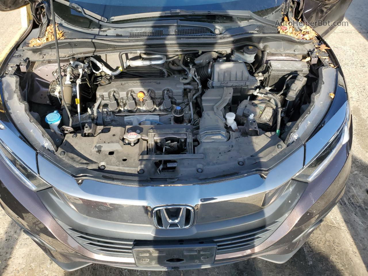 2019 Honda Hr-v Ex Brown vin: 3CZRU6H58KM736256