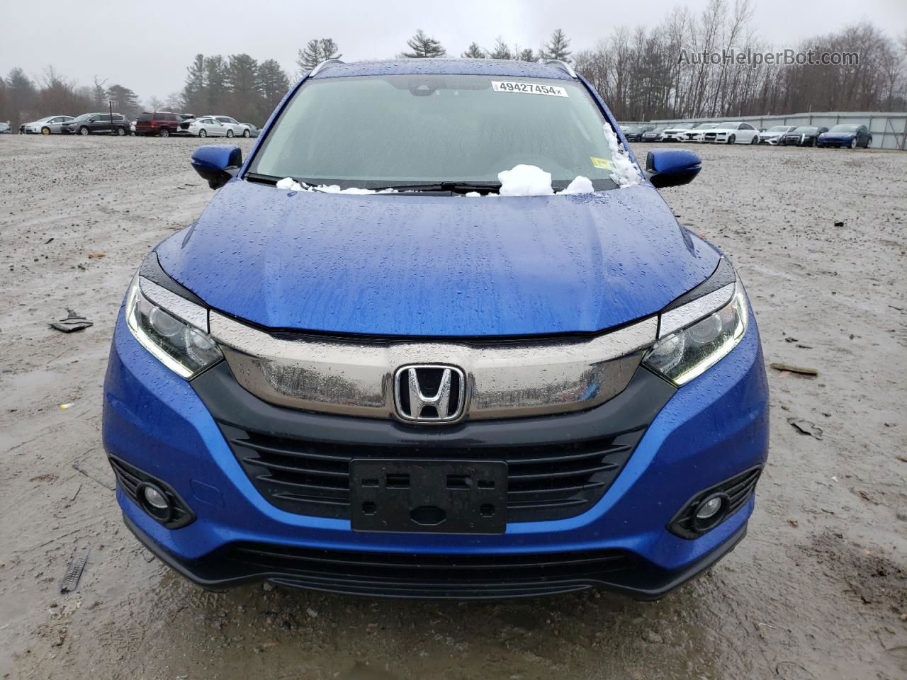 2019 Honda Hr-v Ex Blue vin: 3CZRU6H58KM741991