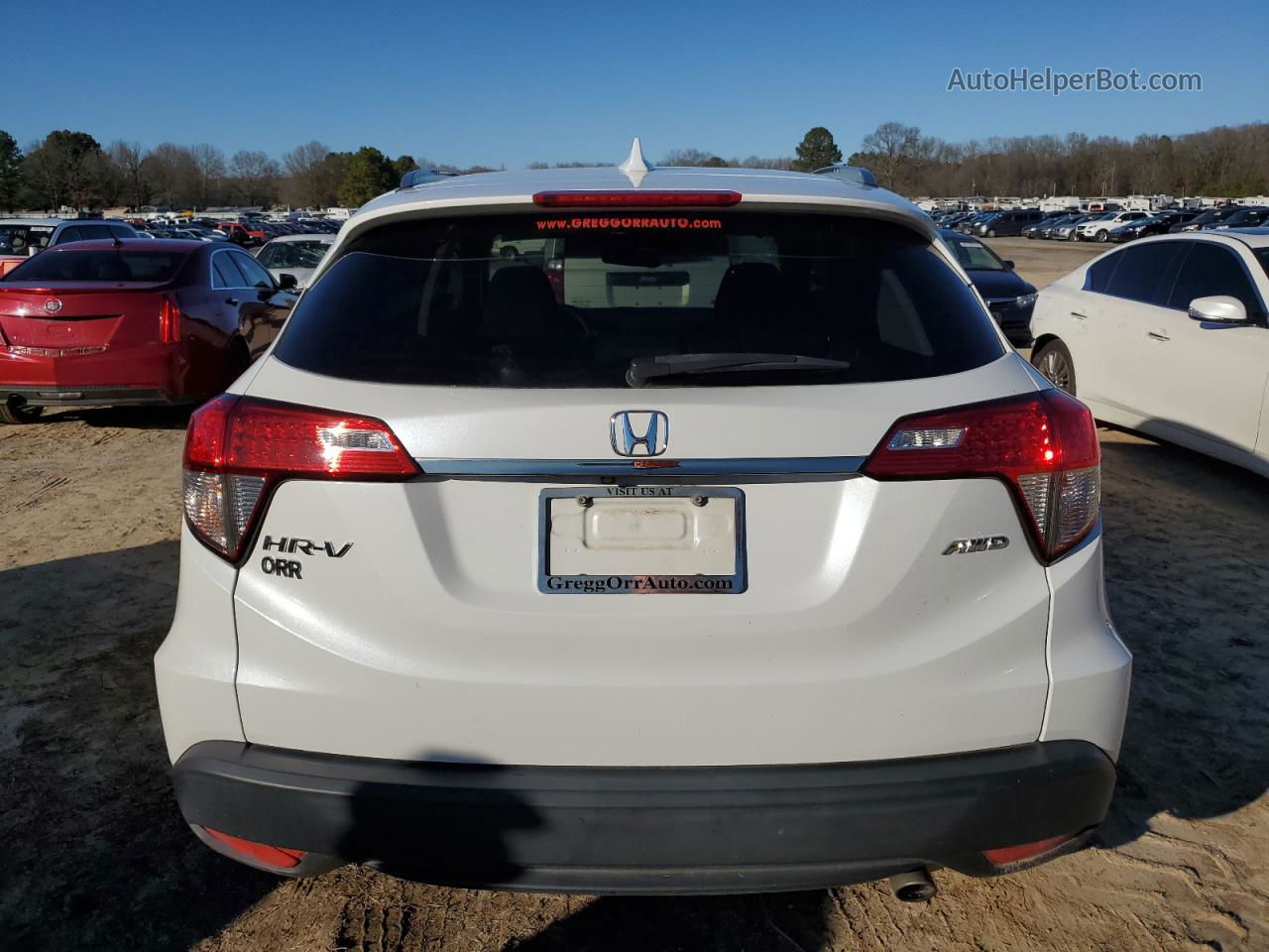 2021 Honda Hr-v Ex White vin: 3CZRU6H58MM712140