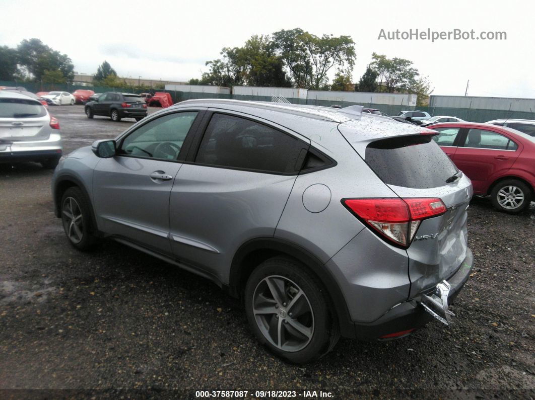 2021 Honda Hr-v Awd Ex Gray vin: 3CZRU6H58MM723042