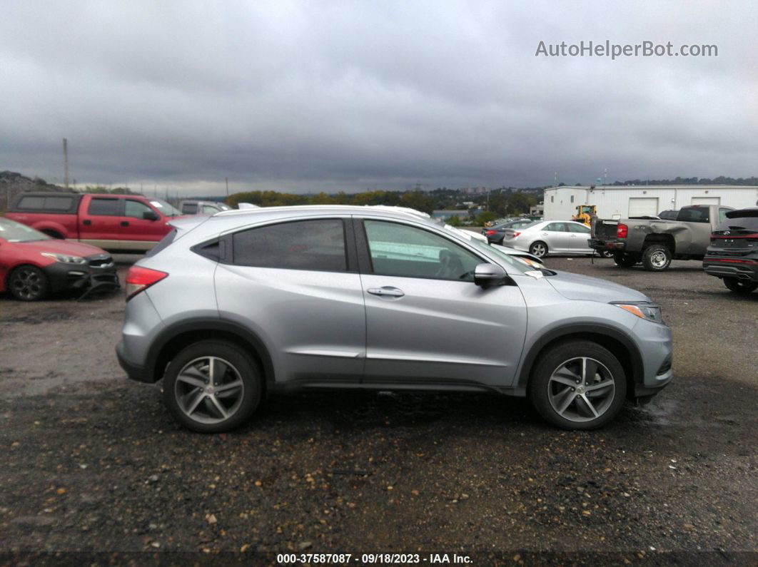 2021 Honda Hr-v Awd Ex Gray vin: 3CZRU6H58MM723042