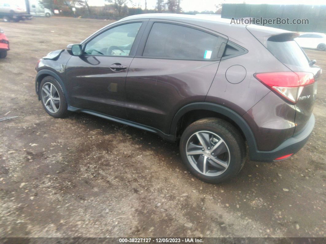 2021 Honda Hr-v Awd Ex Коричневый vin: 3CZRU6H58MM728211