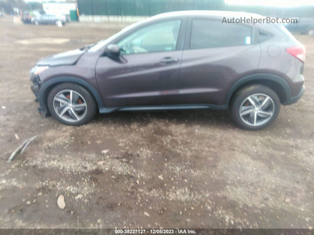 2021 Honda Hr-v Awd Ex Коричневый vin: 3CZRU6H58MM728211