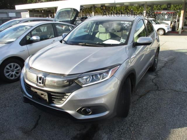 2021 Honda Hr-v Ex Silver vin: 3CZRU6H58MM750676