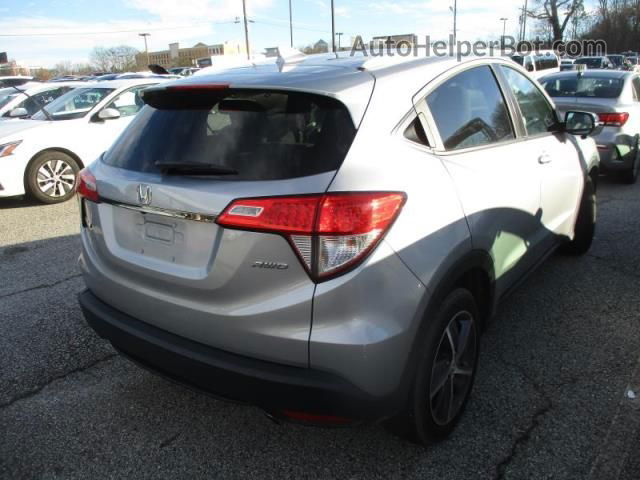 2021 Honda Hr-v Ex Silver vin: 3CZRU6H58MM750676