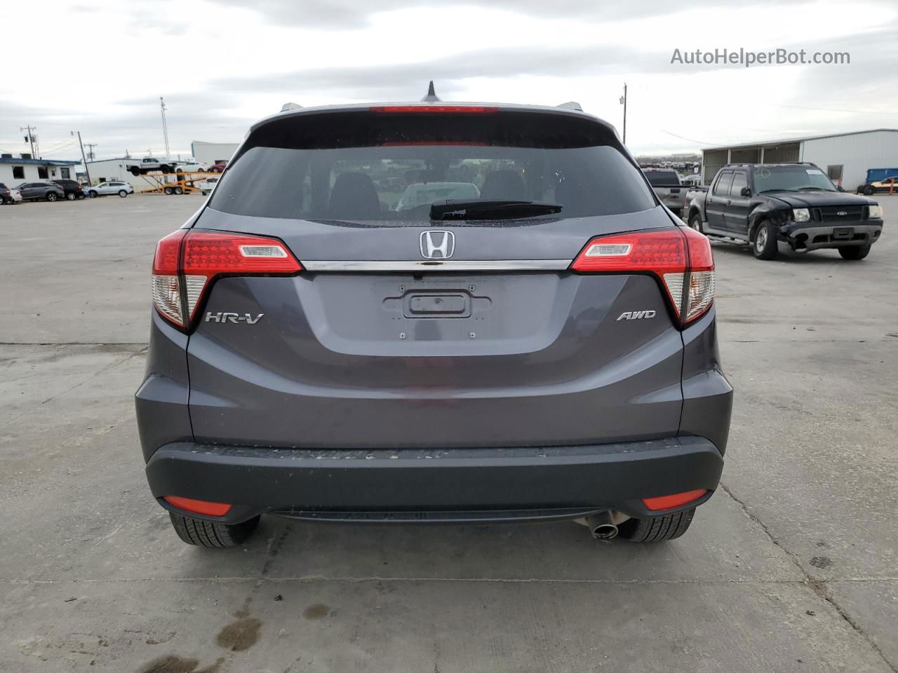 2021 Honda Hr-v Ex Серый vin: 3CZRU6H58MM754033