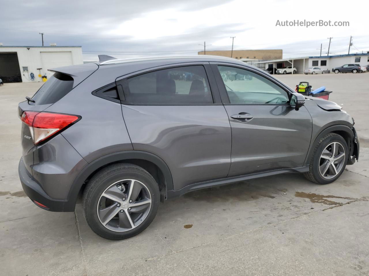 2021 Honda Hr-v Ex Gray vin: 3CZRU6H58MM754033