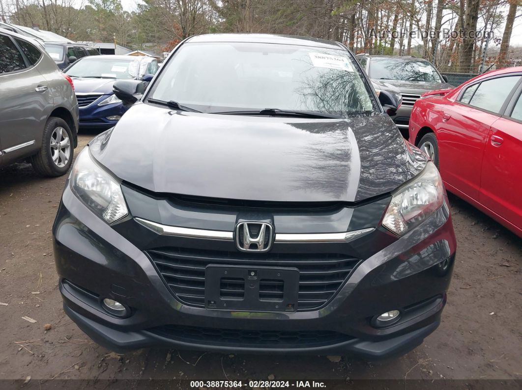 2016 Honda Hr-v Ex Gray vin: 3CZRU6H59GM767670