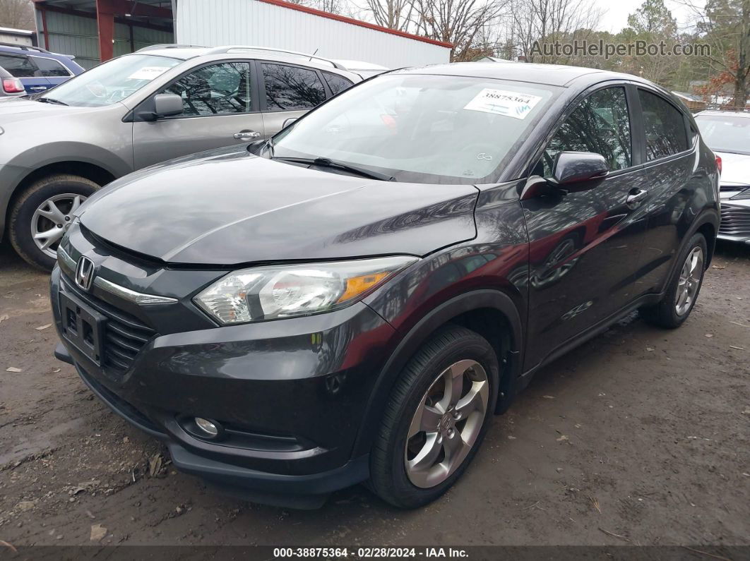 2016 Honda Hr-v Ex Gray vin: 3CZRU6H59GM767670