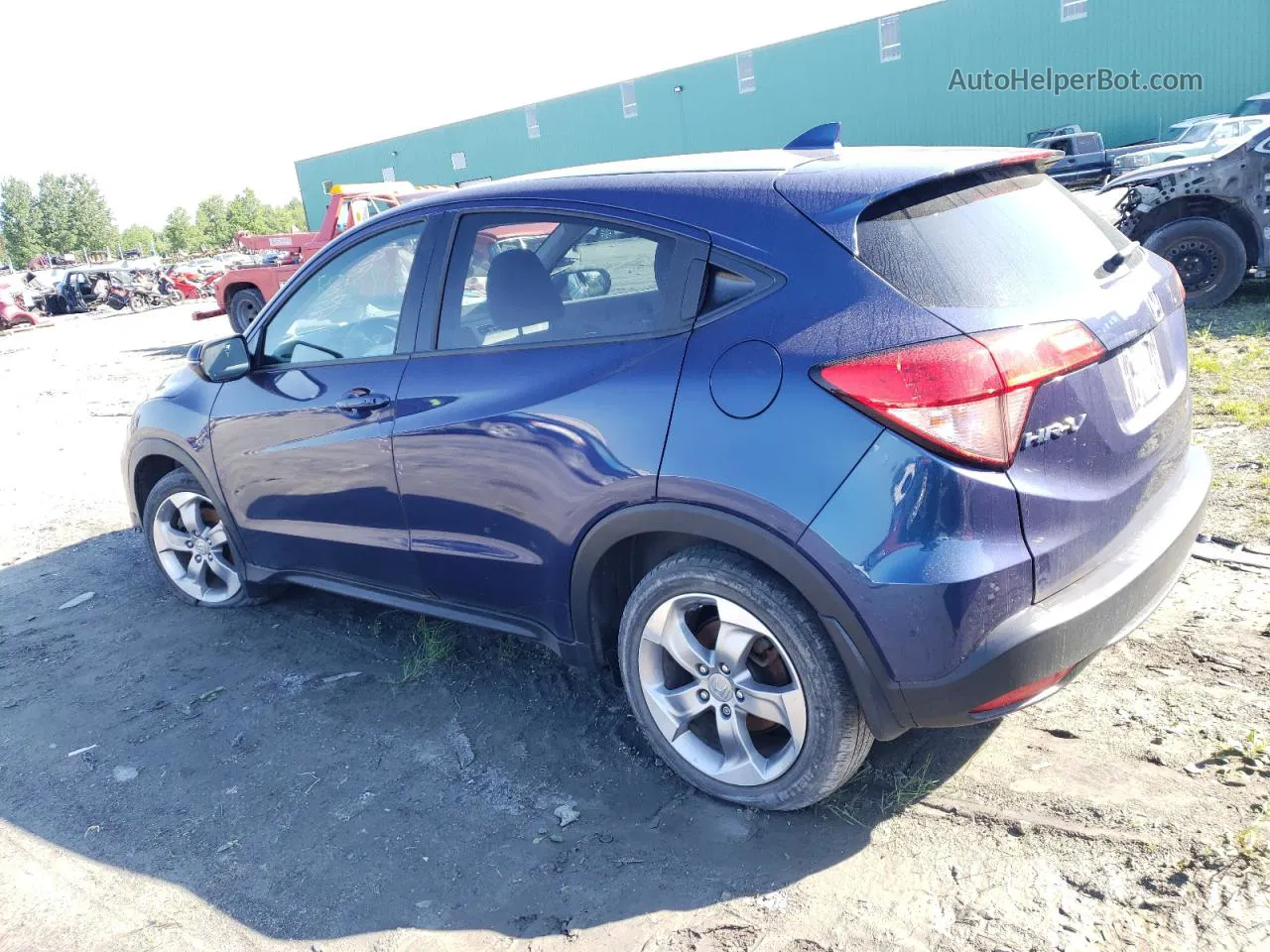 2017 Honda Hr-v Ex Blue vin: 3CZRU6H59HM100969