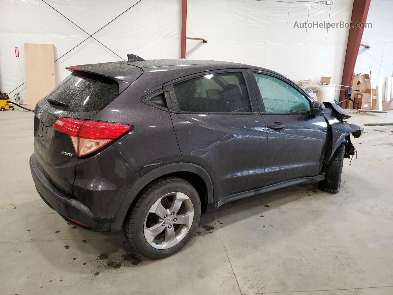 2017 Honda Hr-v Ex Purple vin: 3CZRU6H59HM725033