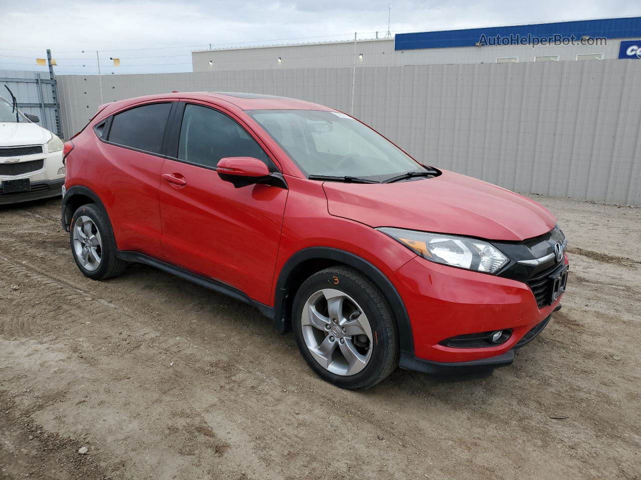 2017 Honda Hr-v Ex Красный vin: 3CZRU6H59HM733231