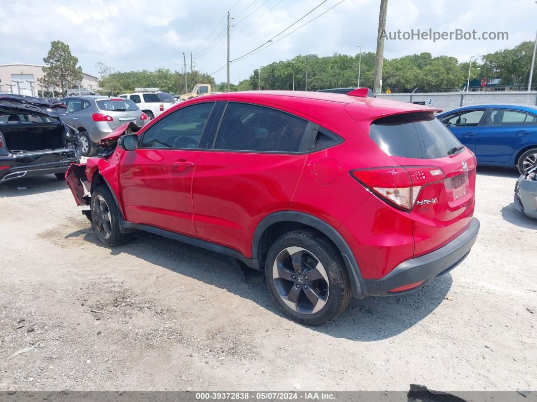 2018 Honda Hr-v Ex Red vin: 3CZRU6H59JM714944