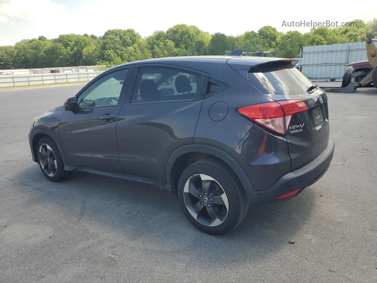 2018 Honda Hr-v Ex Серый vin: 3CZRU6H59JM720372