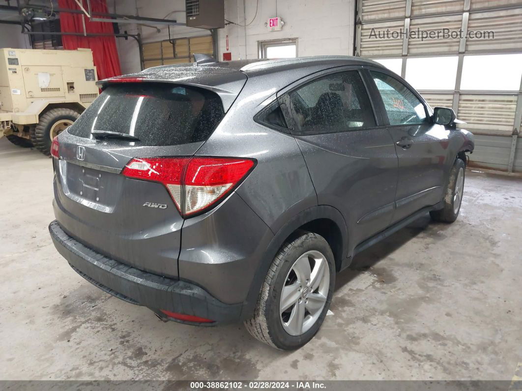 2019 Honda Hr-v Ex Серый vin: 3CZRU6H59KM707980