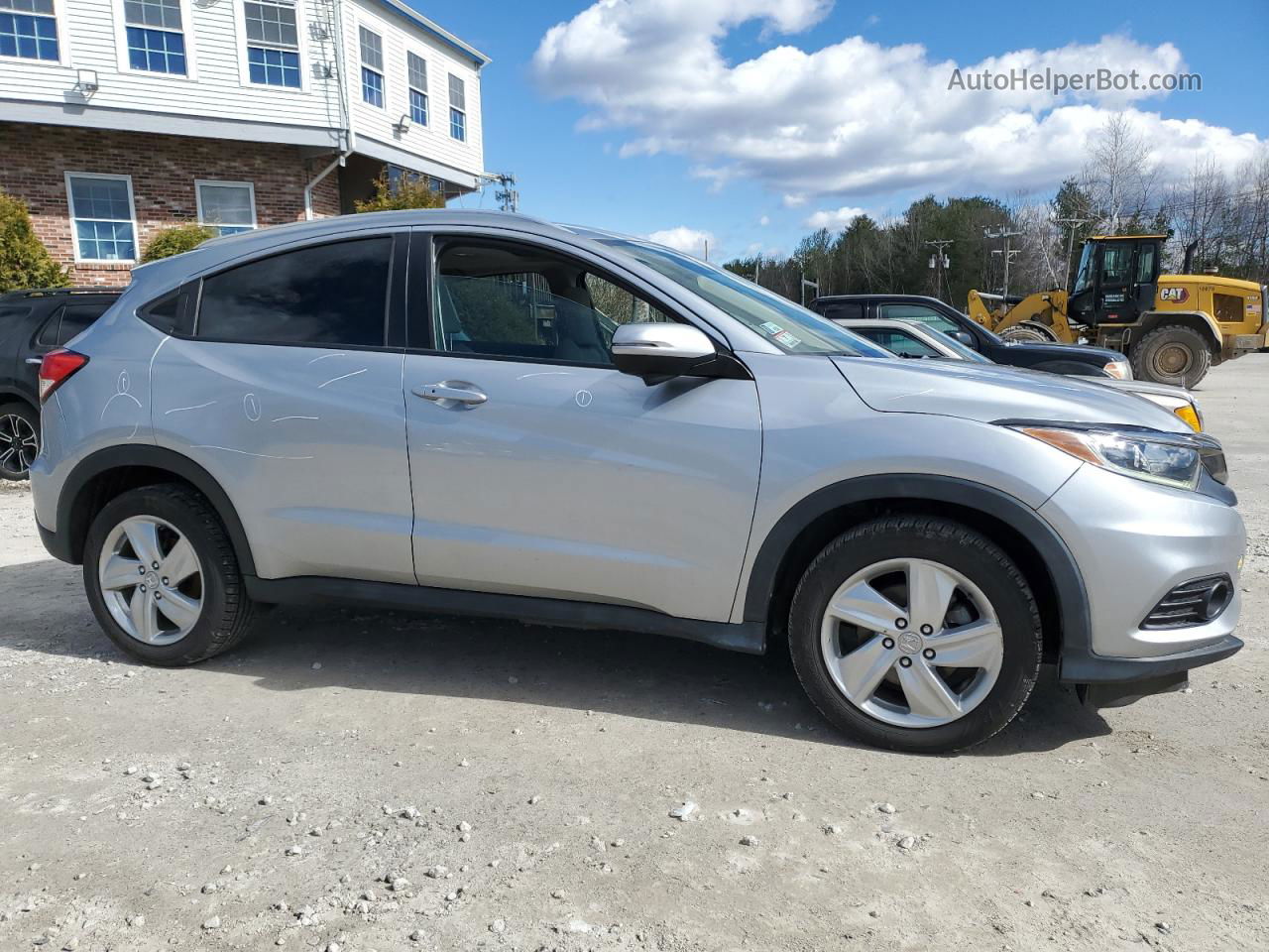 2019 Honda Hr-v Ex Silver vin: 3CZRU6H59KM712015