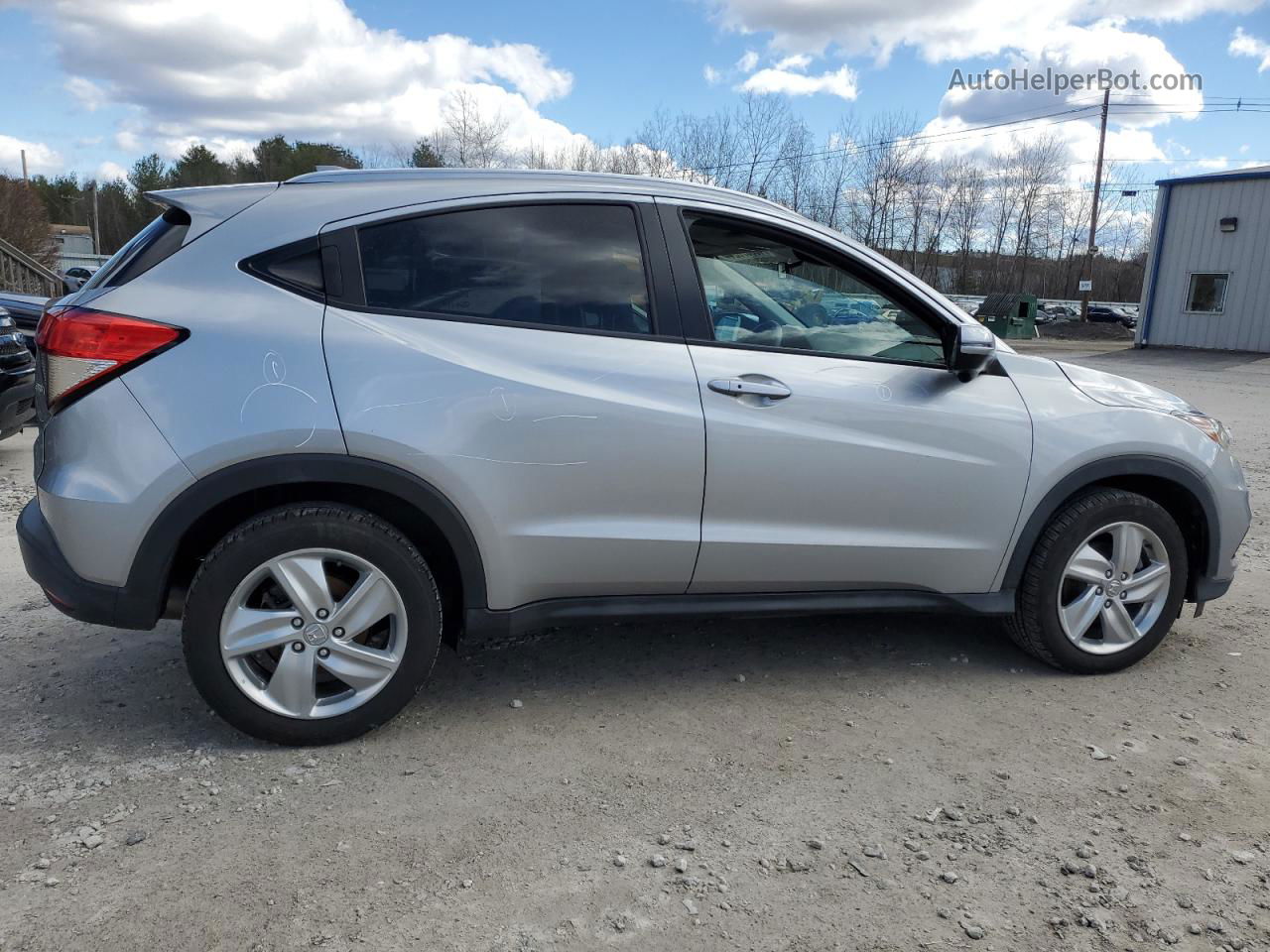 2019 Honda Hr-v Ex Silver vin: 3CZRU6H59KM712015