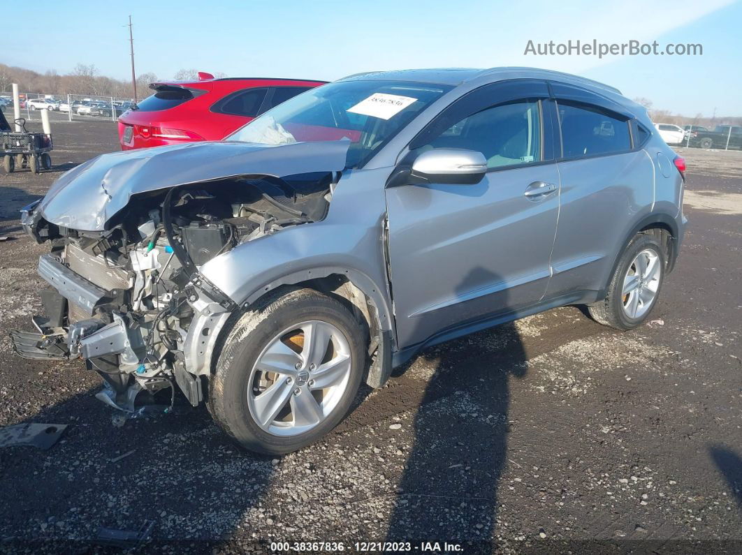 2019 Honda Hr-v Ex Gray vin: 3CZRU6H59KM722155