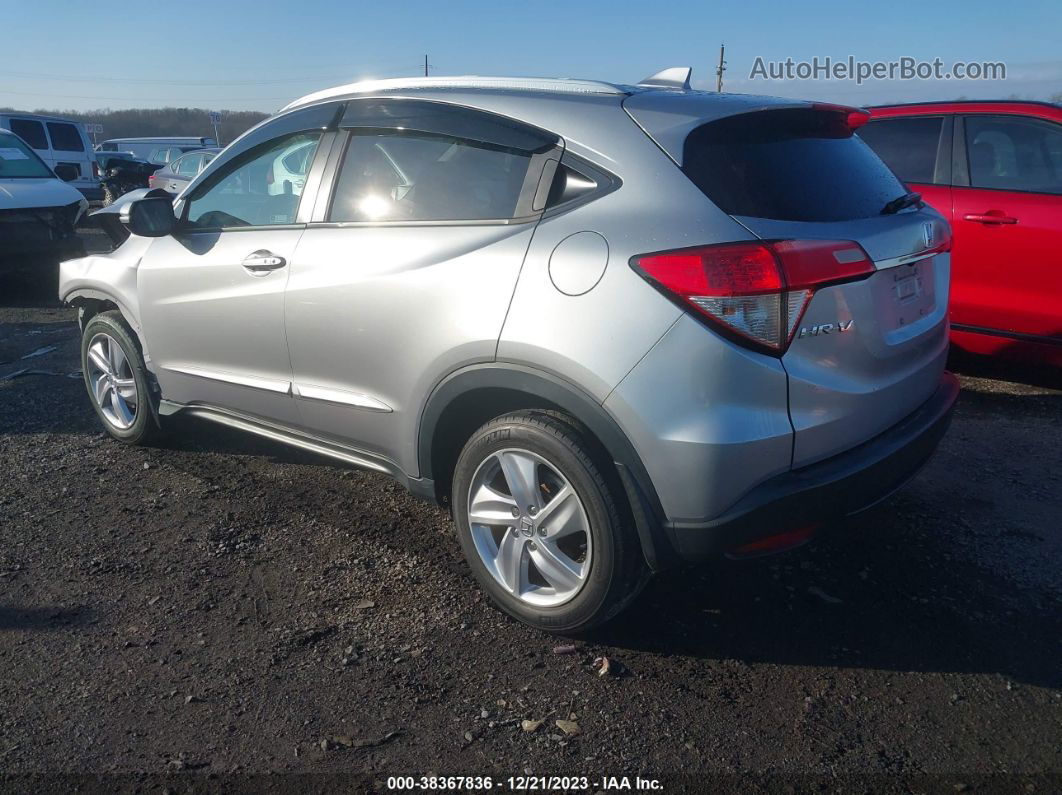 2019 Honda Hr-v Ex Gray vin: 3CZRU6H59KM722155