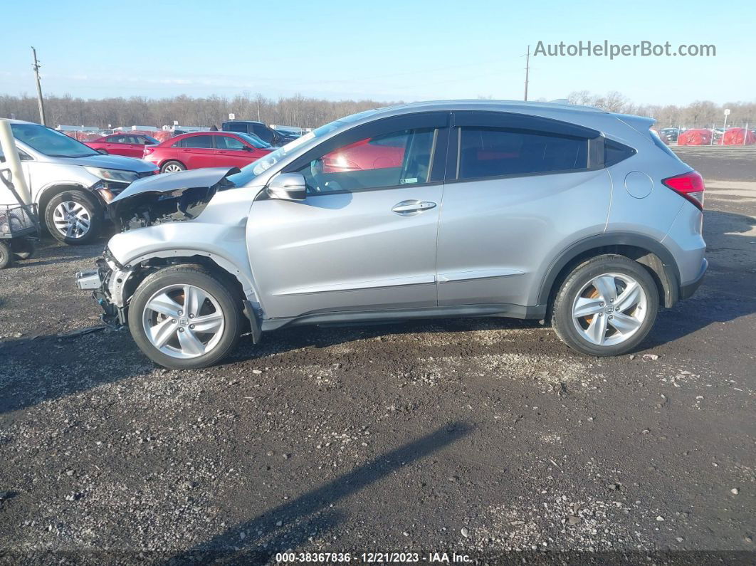 2019 Honda Hr-v Ex Gray vin: 3CZRU6H59KM722155