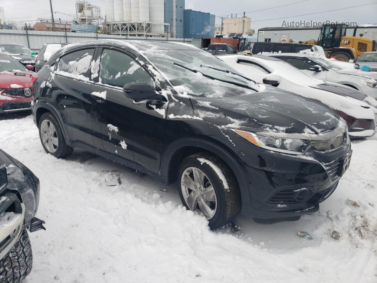 2019 Honda Hr-v Ex Black vin: 3CZRU6H59KM722835