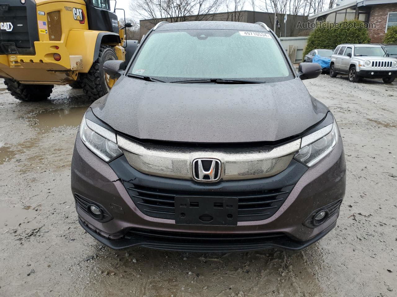 2019 Honda Hr-v Ex Purple vin: 3CZRU6H59KM736458