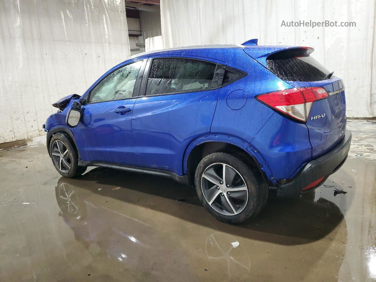 2021 Honda Hr-v Ex Blue vin: 3CZRU6H59MM720697