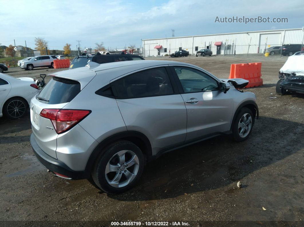 2016 Honda Hr-v Ex Silver vin: 3CZRU6H5XGM716081