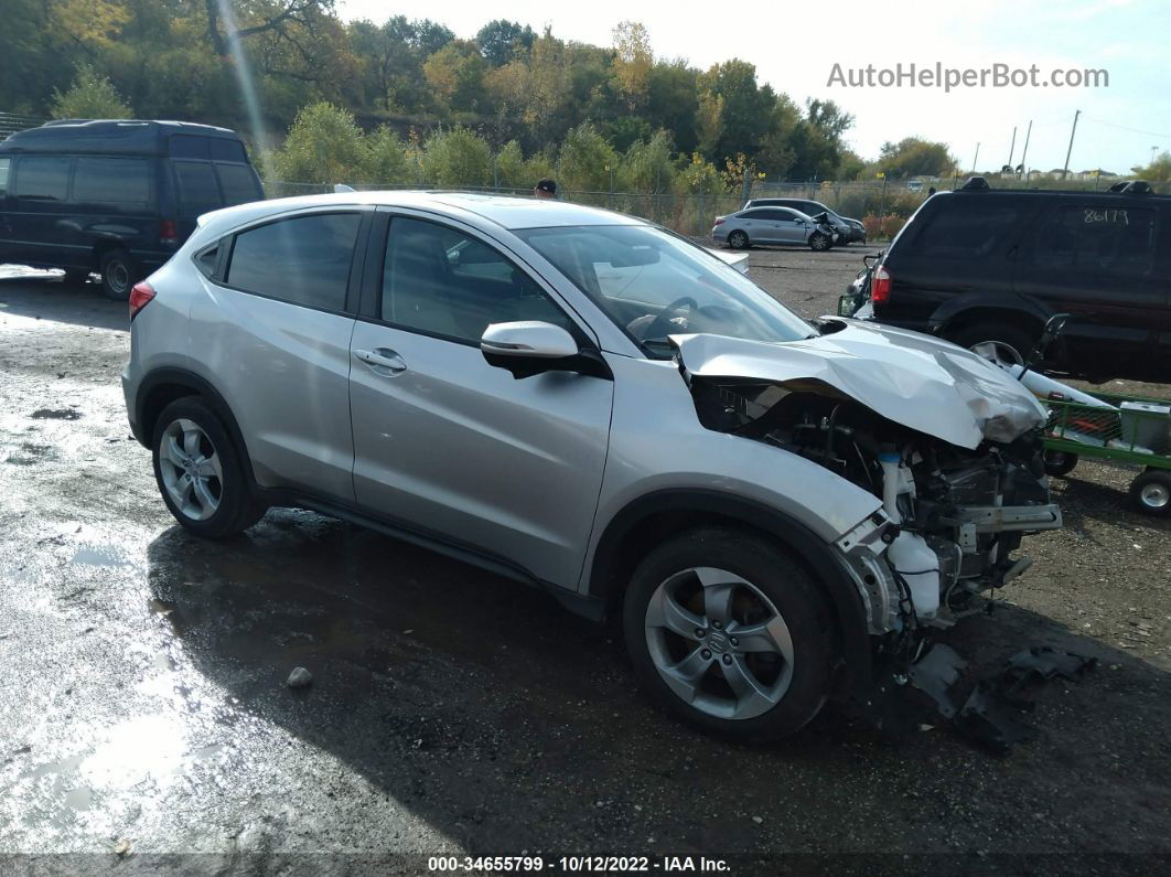 2016 Honda Hr-v Ex Silver vin: 3CZRU6H5XGM716081