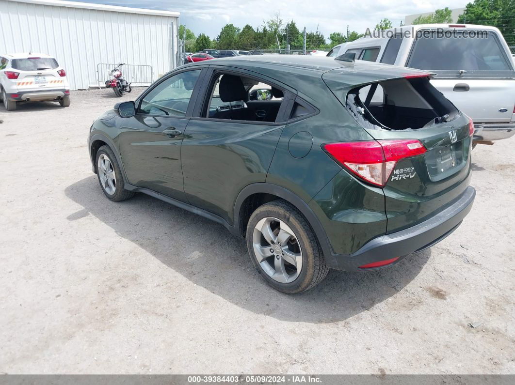 2016 Honda Hr-v Ex Зеленый vin: 3CZRU6H5XGM763336