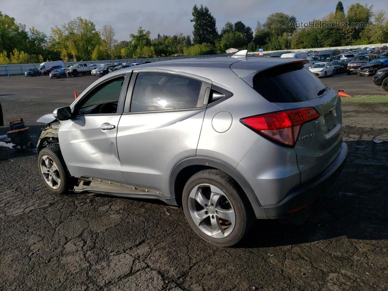 2017 Honda Hr-v Ex Silver vin: 3CZRU6H5XHM700464