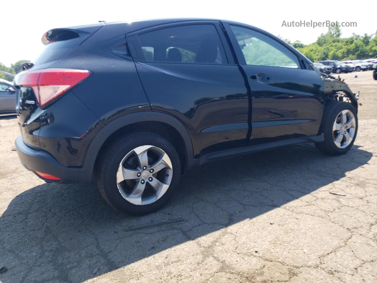 2017 Honda Hr-v Ex Black vin: 3CZRU6H5XHM714980