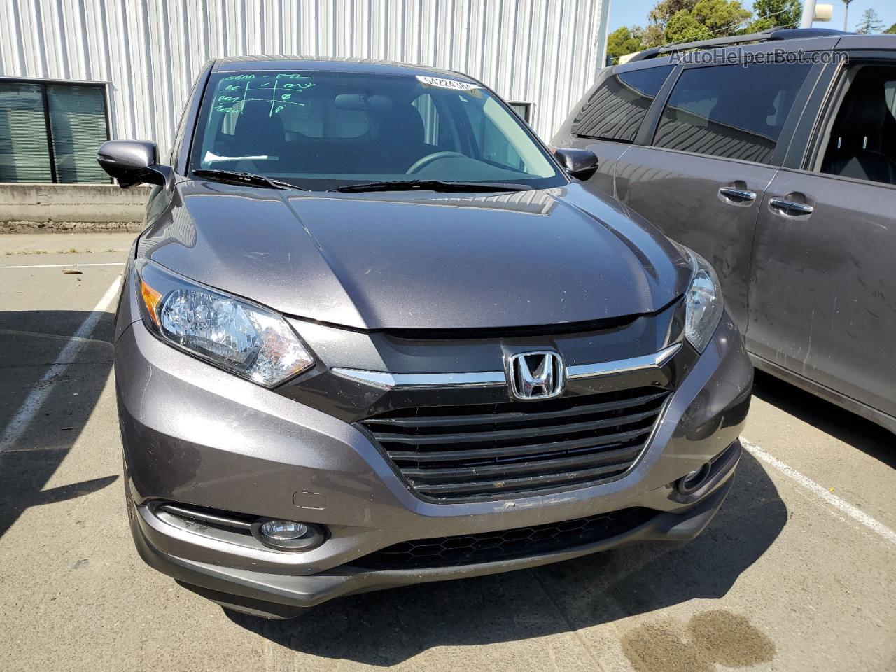 2017 Honda Hr-v Ex Charcoal vin: 3CZRU6H5XHM715529