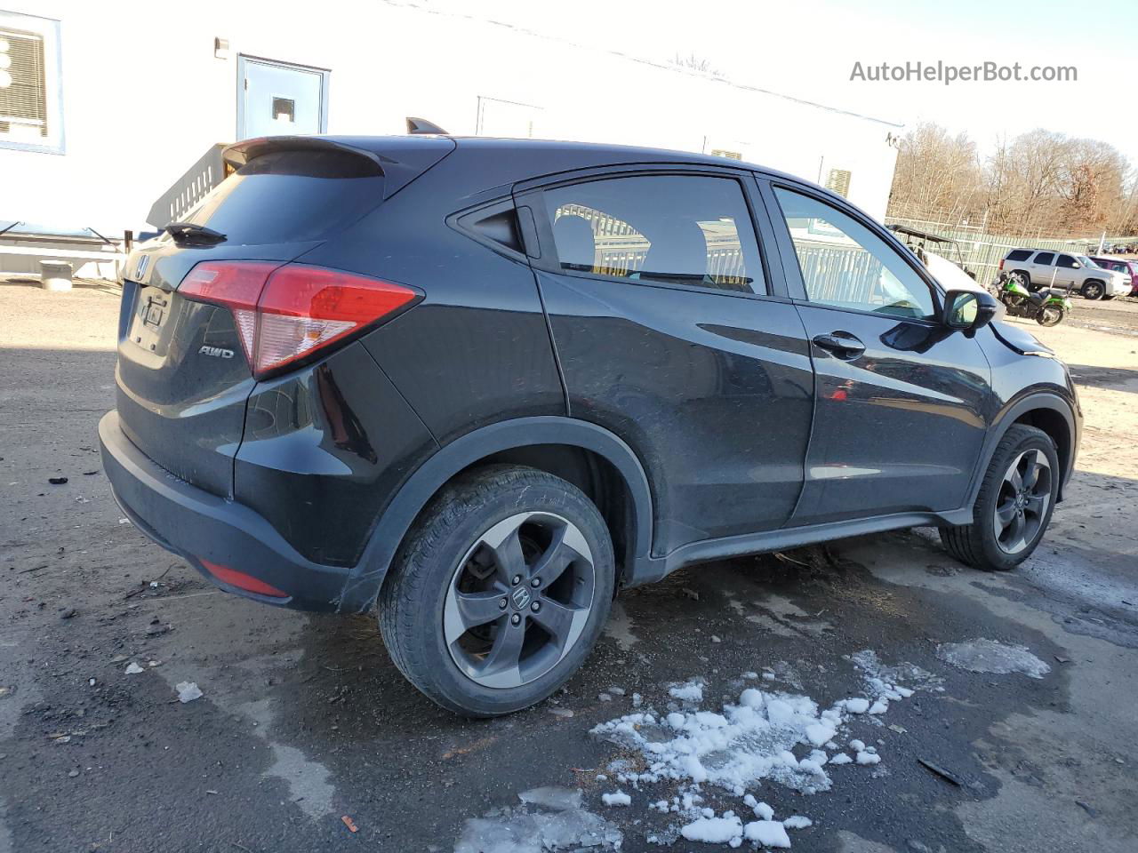 2018 Honda Hr-v Ex Black vin: 3CZRU6H5XJG720931