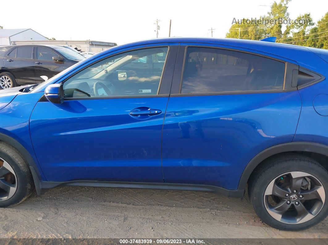 2018 Honda Hr-v Ex Blue vin: 3CZRU6H5XJG721299