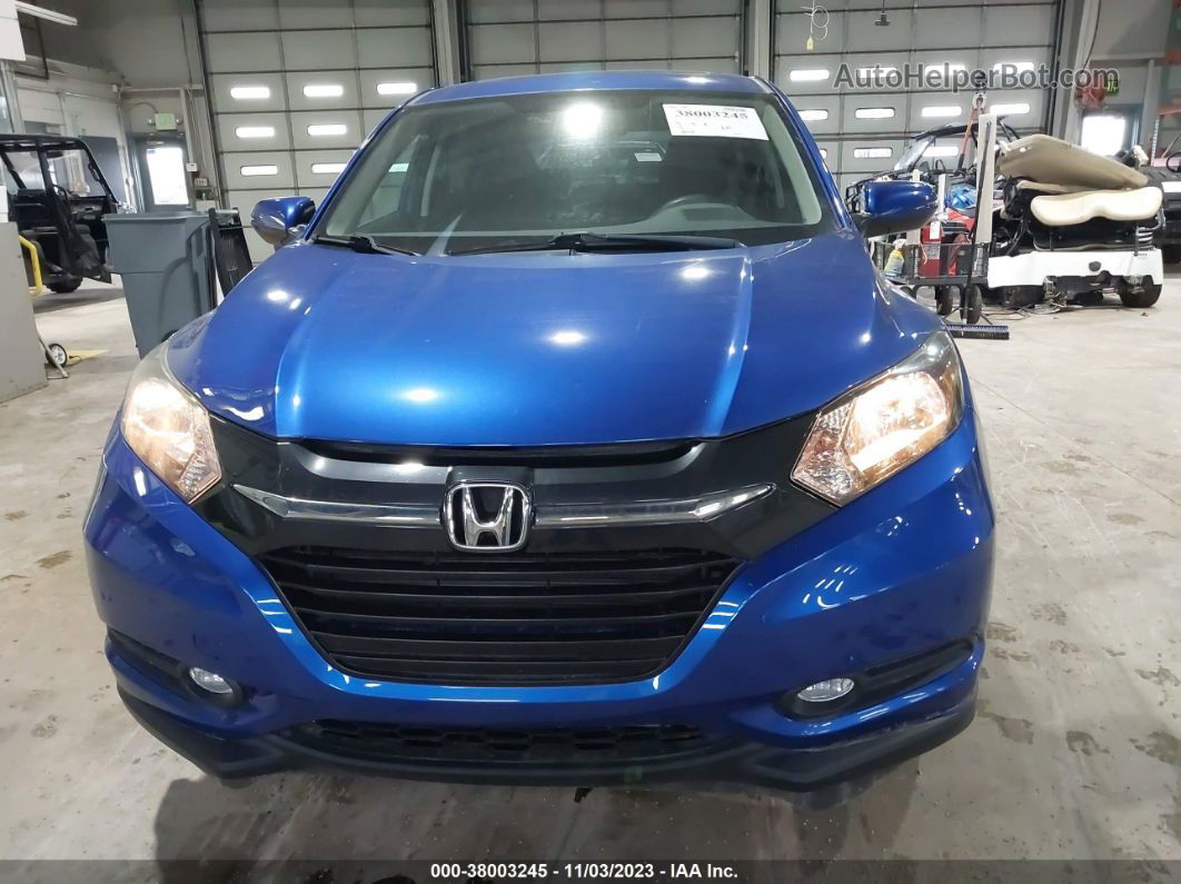 2018 Honda Hr-v Ex Blue vin: 3CZRU6H5XJG721299