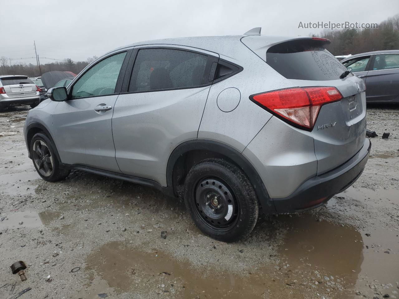 2018 Honda Hr-v Ex Silver vin: 3CZRU6H5XJM709851