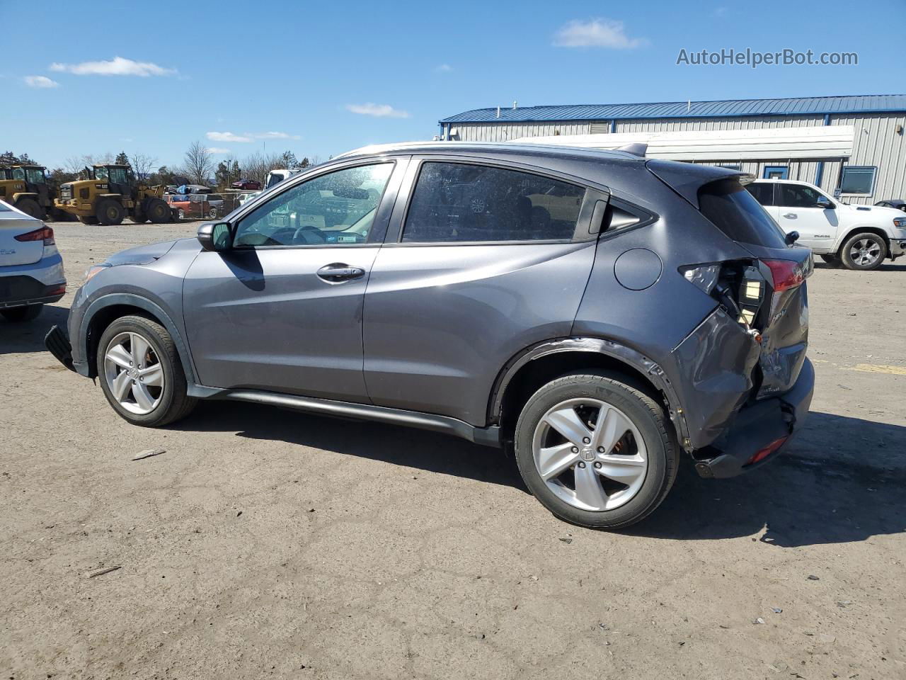 2019 Honda Hr-v Ex Серый vin: 3CZRU6H5XKM702786