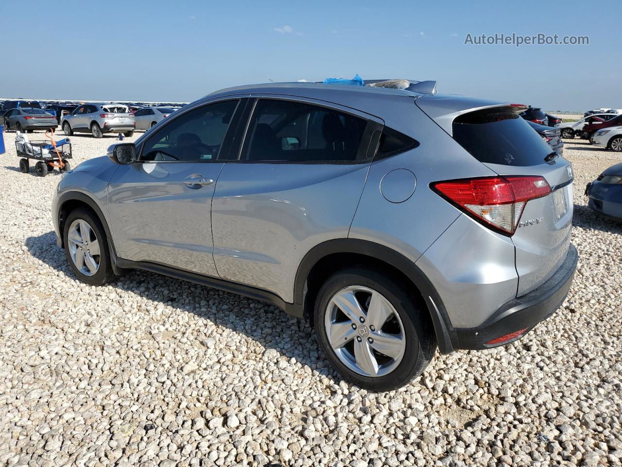 2019 Honda Hr-v Ex Silver vin: 3CZRU6H5XKM726747