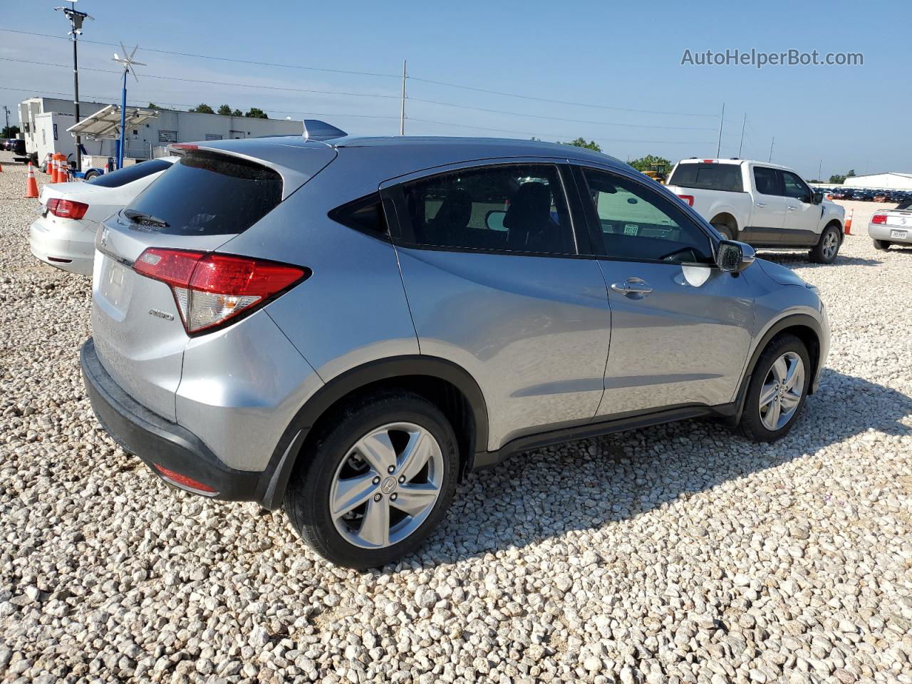 2019 Honda Hr-v Ex Silver vin: 3CZRU6H5XKM726747