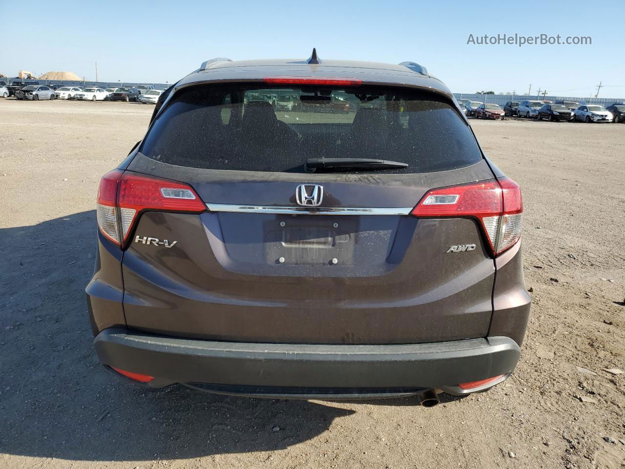 2019 Honda Hr-v Ex Purple vin: 3CZRU6H5XKM727476