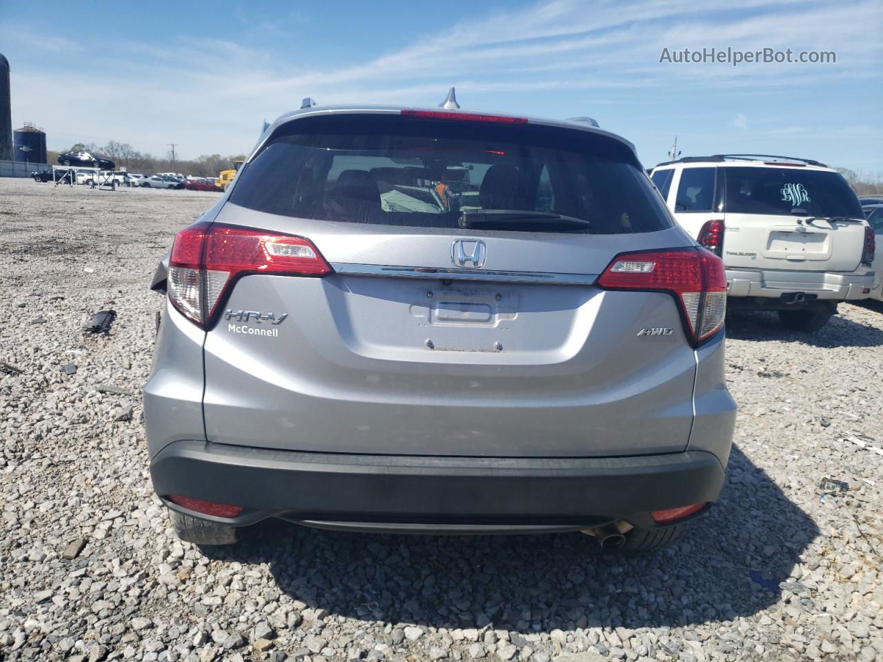 2019 Honda Hr-v Ex Silver vin: 3CZRU6H5XKM739532