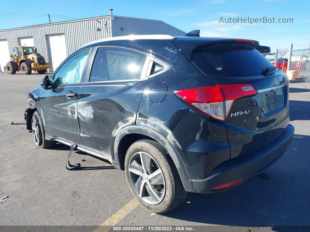 2021 Honda Hr-v Awd Ex Черный vin: 3CZRU6H5XMM704377