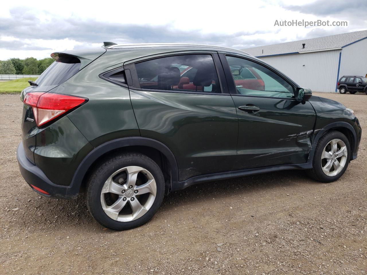 2016 Honda Hr-v Exl Green vin: 3CZRU6H70GM714681