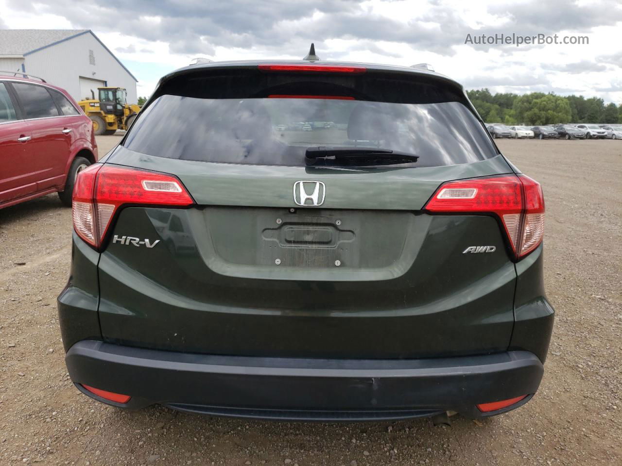 2016 Honda Hr-v Exl Green vin: 3CZRU6H70GM714681