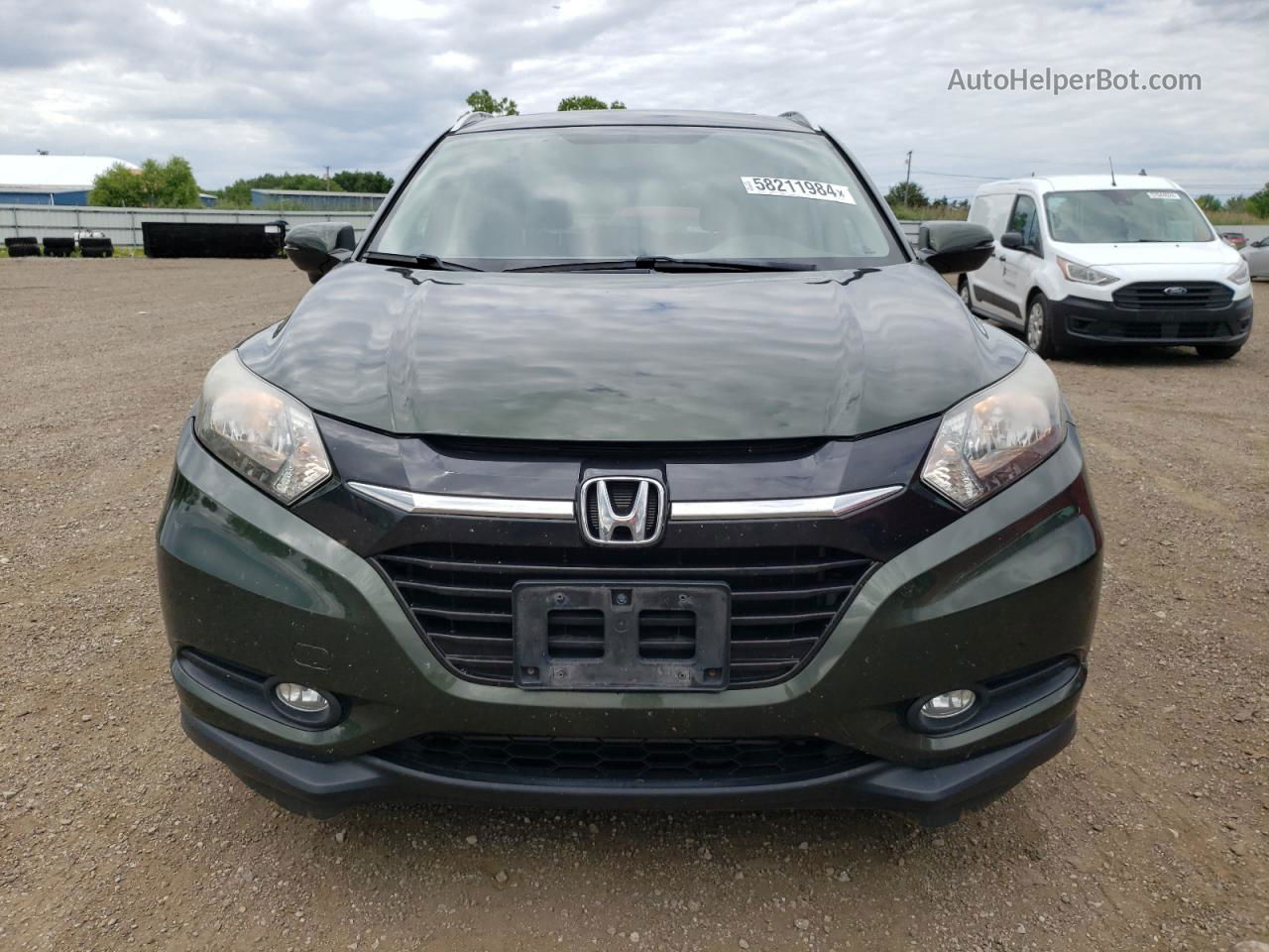 2016 Honda Hr-v Exl Green vin: 3CZRU6H70GM714681