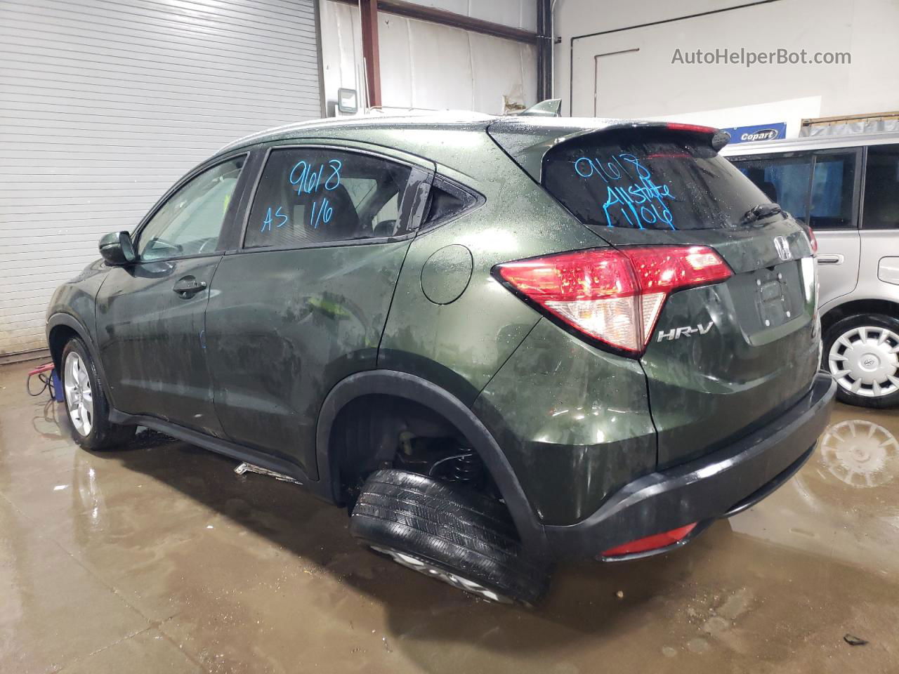 2016 Honda Hr-v Exl Зеленый vin: 3CZRU6H70GM745624